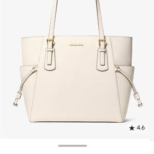 NWT Michael Kors Elegant Optic White Tote
